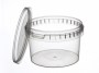 Verzegelbaar TP beker - pot - bak met diameter 133 mm. en inhoud 800 ml. - Joop Voet Verpakkingen